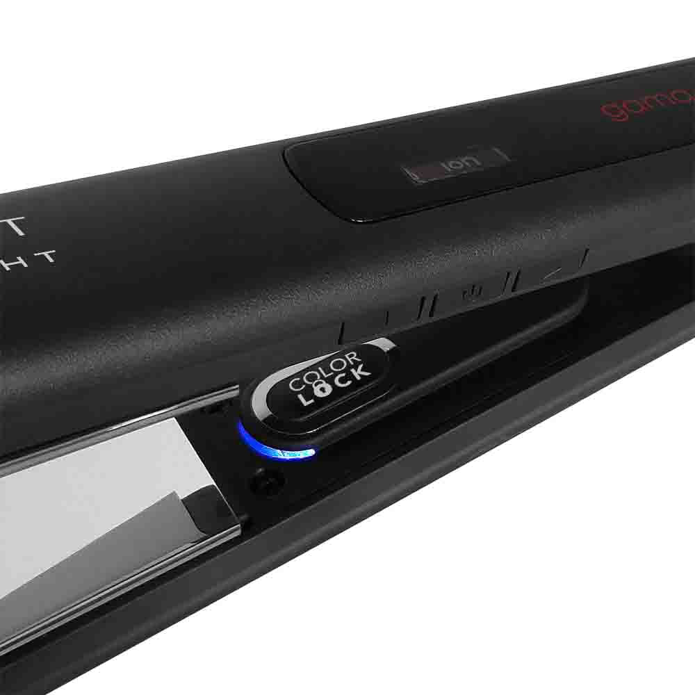 Prancha Professional G-Evo Silk Chrome Titanium Bivolt