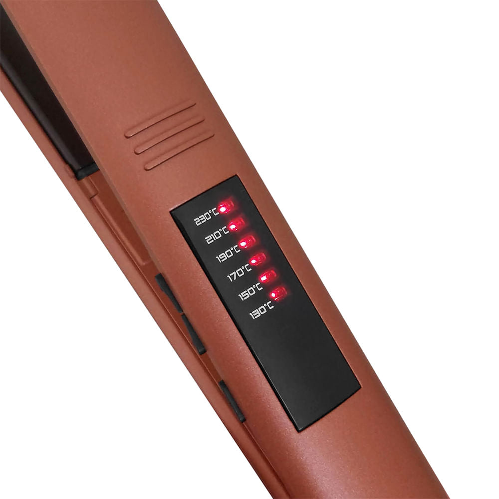 Prancha De Cabelo Elegance Led Marula Bivolt