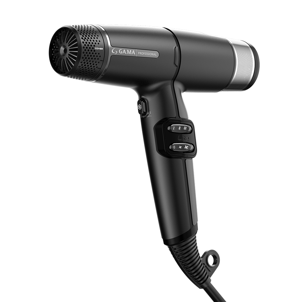 Kit Secador iQ Lite Max Black e Prancha Vera Ceramika