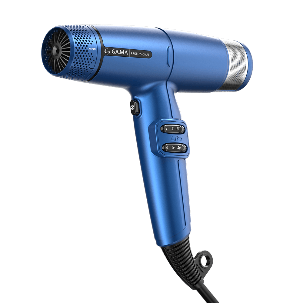 Kit Secador iQ Lite Max Blue e Prancha Vera Ceramika