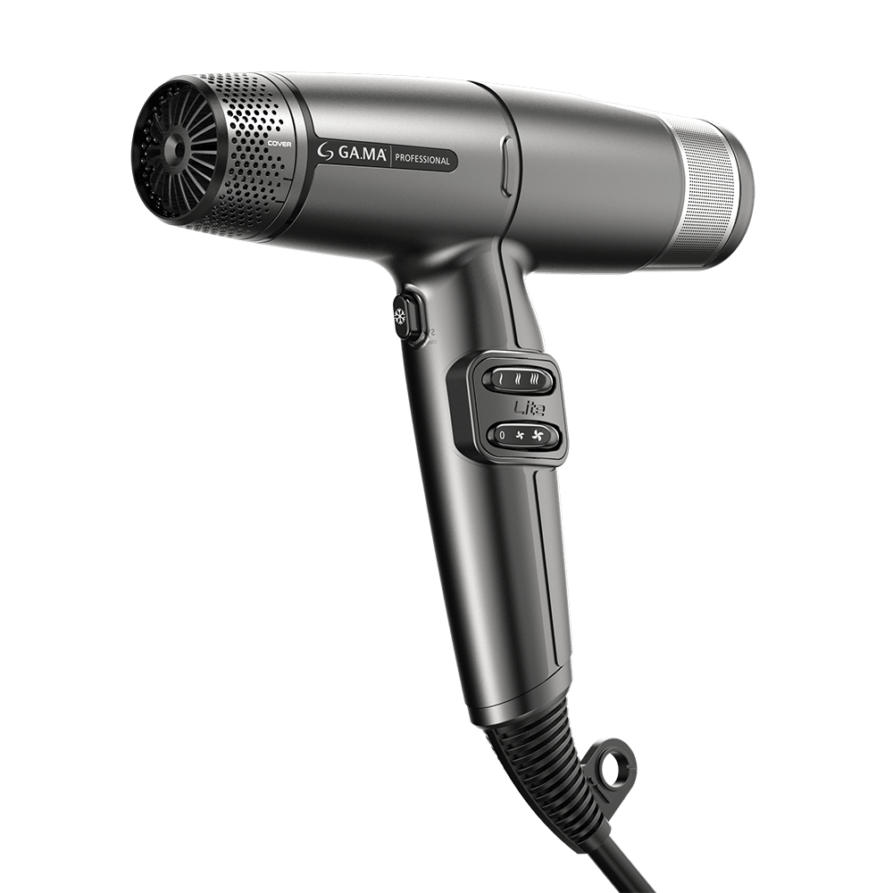 Kit Secador iQ Lite Max Silver e Prancha Vera Ceramika