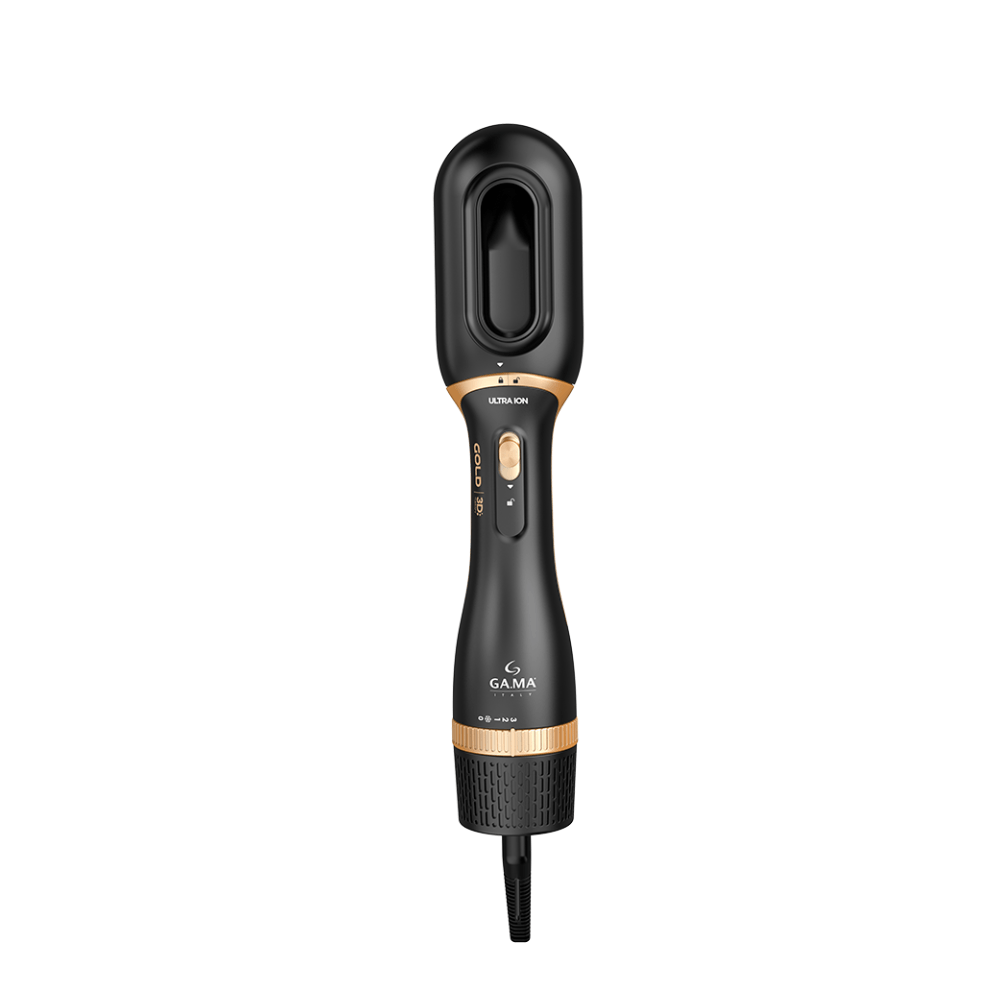 Escova Secadora 2 Cabeças Gold Ion Argan 3D Bivolt