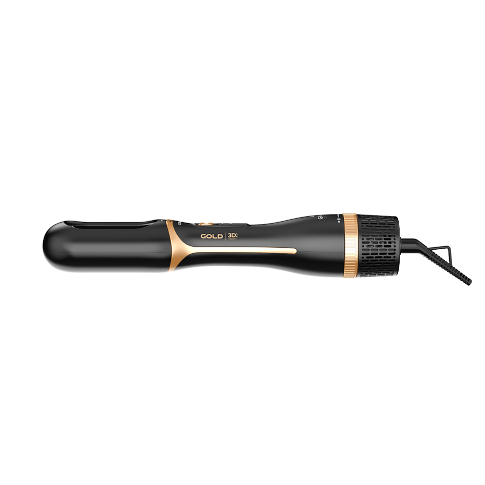 Escova Secadora 2 Cabeças Gold Ion Argan 3D Bivolt