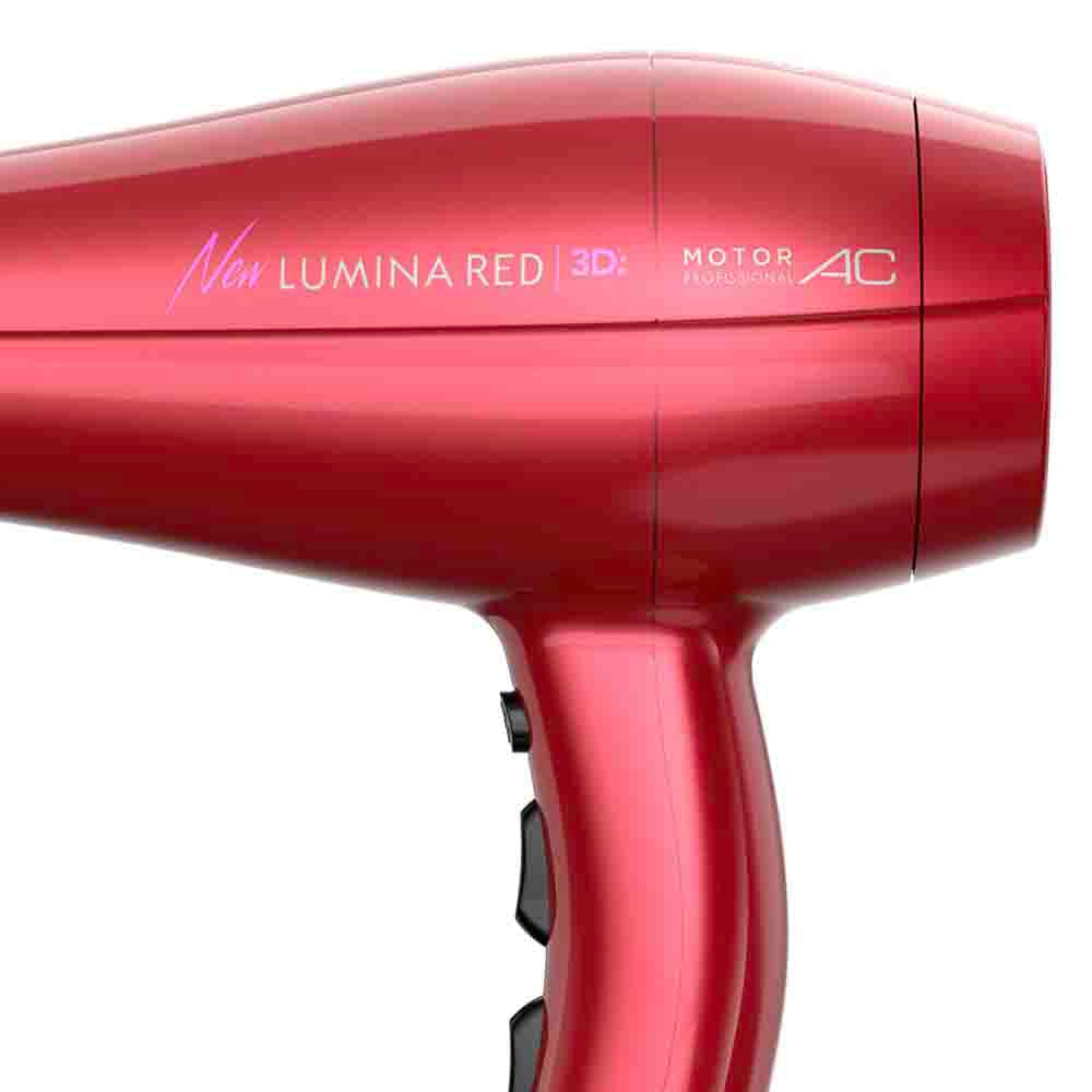 Secador De Cabelo New Lumina Red 3D