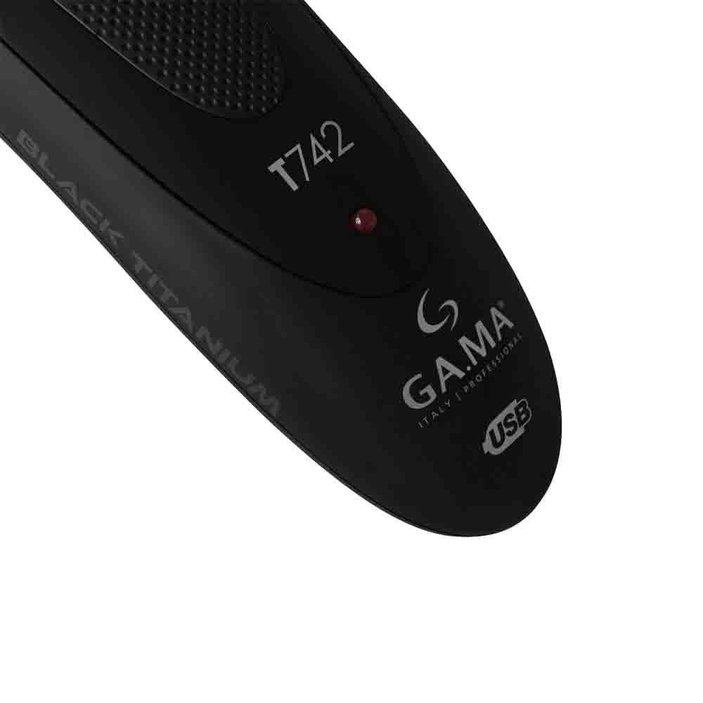 Máquina De Corte T742 Black Titanium USB Bivolt