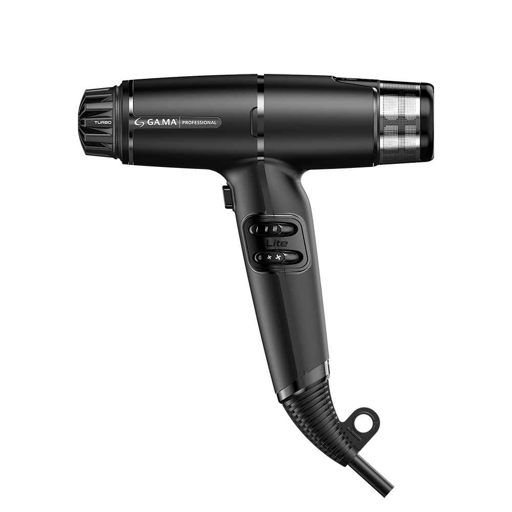 Kit Secador iQ Lite Max Black e Prancha Vera Ceramika