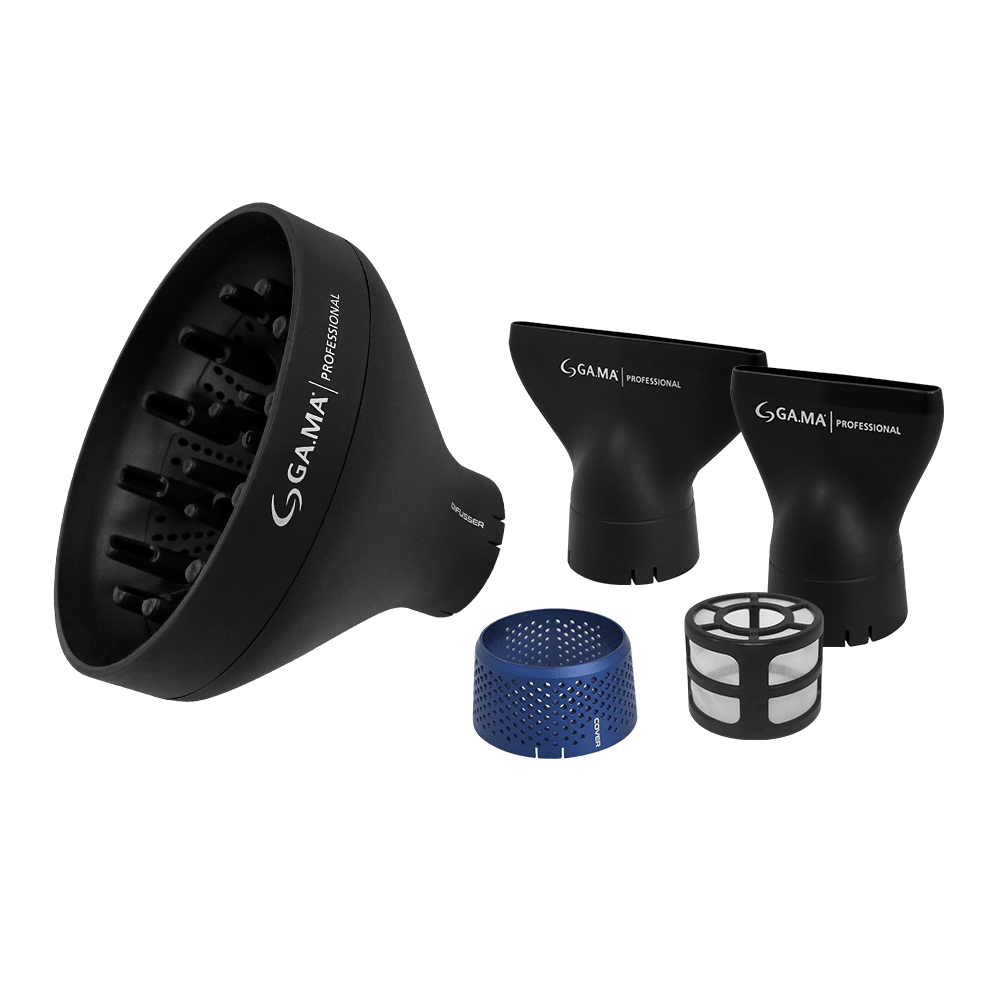 Kit Secador iQ Lite Blue e Modelador Salon Curl 38mm