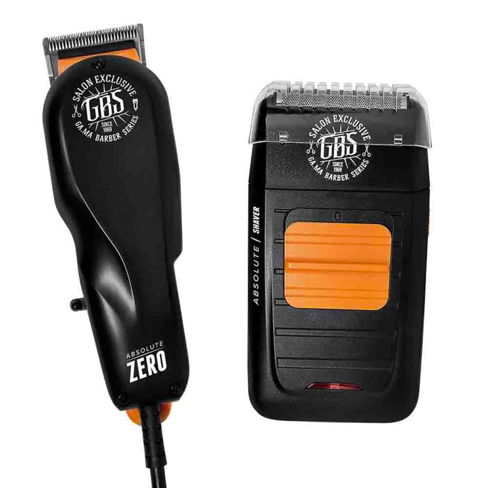 Kit Gbs Máquina De Corte Zero E Barbeador Shaver